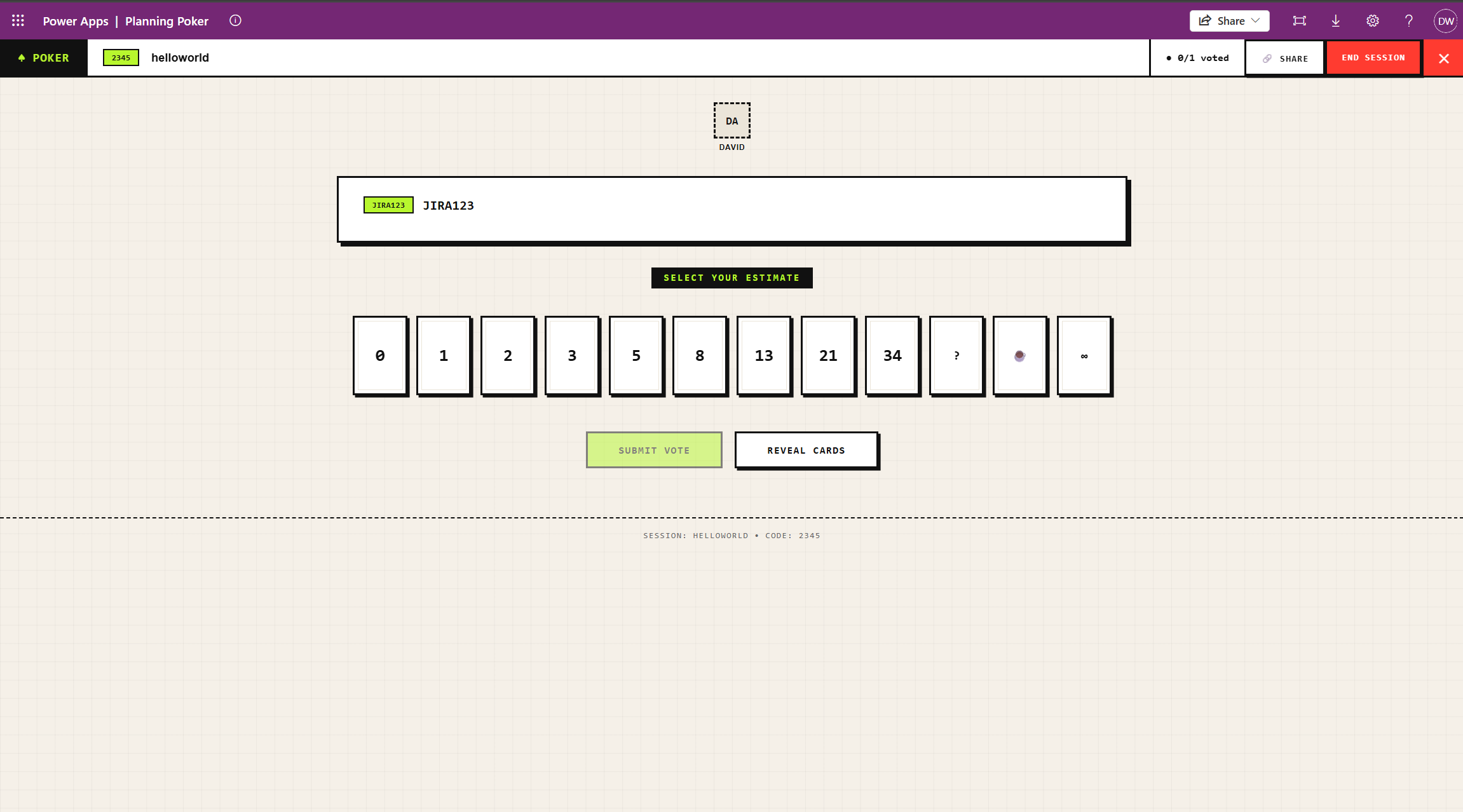 Code App running in Power Platform